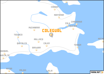 map of Colegual
