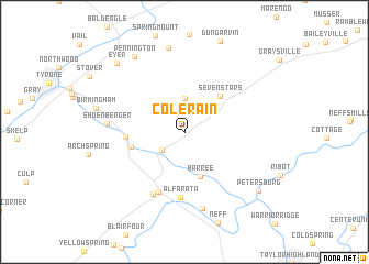 map of Colerain