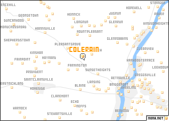 map of Colerain