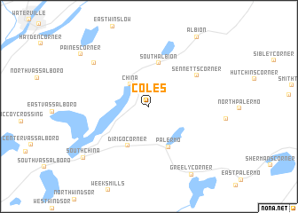 map of Coles
