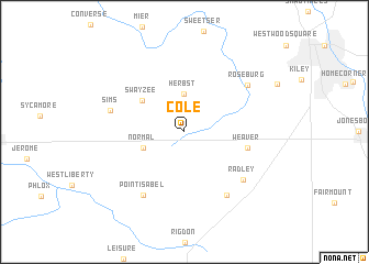 map of Cole