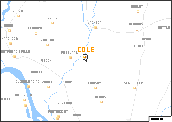 map of Cole