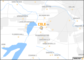 map of Cole
