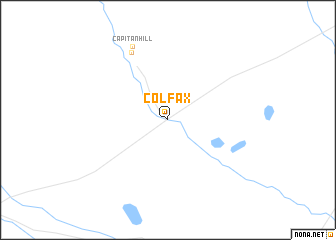 map of Colfax