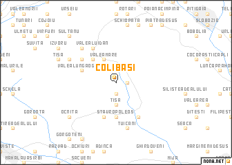 map of Colibaşi