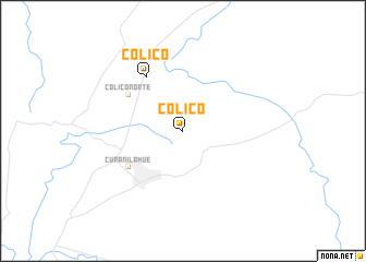 map of Colico
