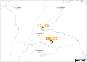 map of Colico