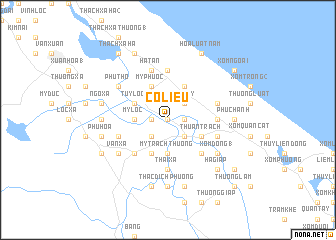 map of Cổ Liễu