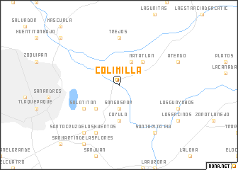 map of Colimilla