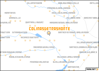 map of Colinas de Trasmonte