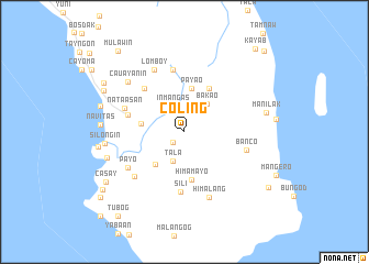 map of Coling