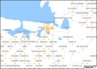 map of Colin