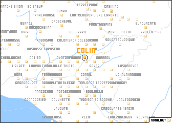 map of Colin