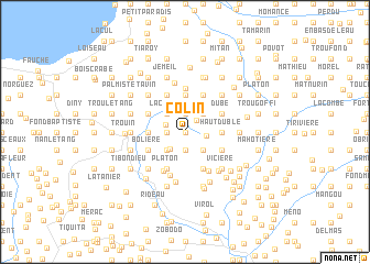 map of Colin