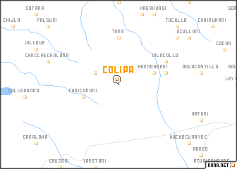 map of Colipa