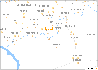 map of Coli