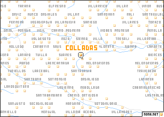 map of Colladas