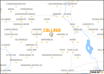 map of Collado