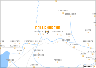 map of Colla Huacho