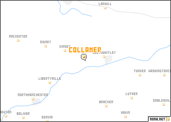 map of Collamer