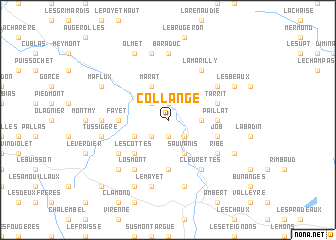 map of Collange