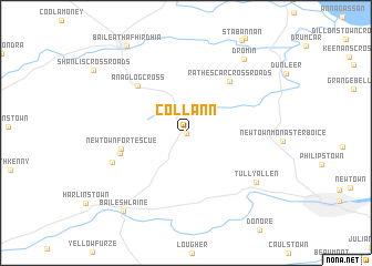map of Collann