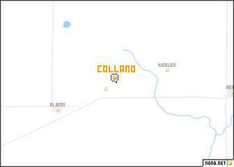 map of Collano