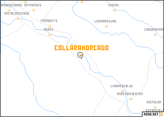 map of Collar Ahorcado