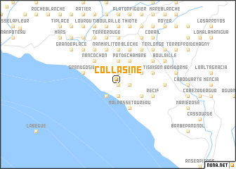 map of Collasine