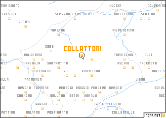 map of Collattoni