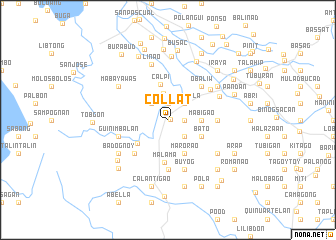 map of Collat