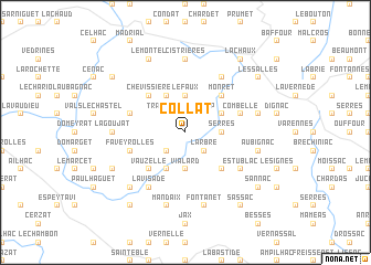 map of Collat