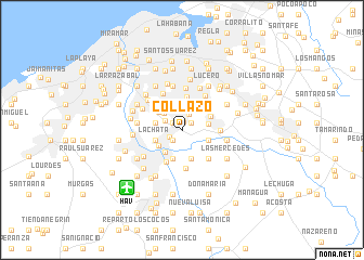 map of Collazo