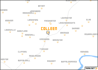 map of Colleen