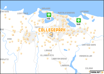 map of College Park