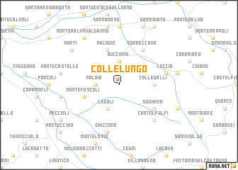 map of Collelungo