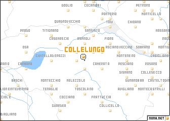 map of Collelungo