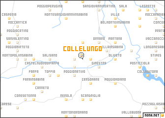 map of Collelungo