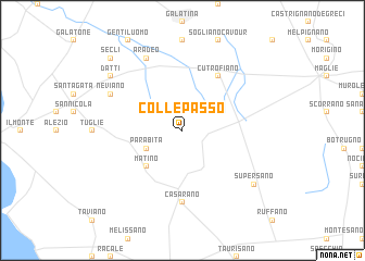 map of Collepasso