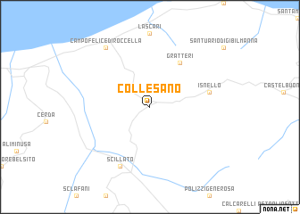 map of Collesano