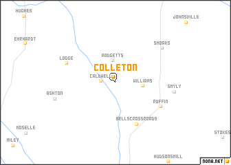map of Colleton