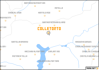 map of Colletorto