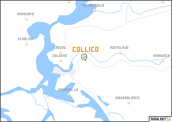 map of Collico