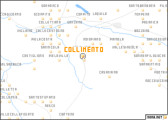 map of Collimento