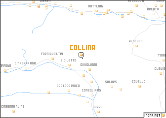 map of Collina
