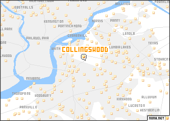 map of Collingswood