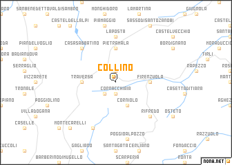 map of Collino