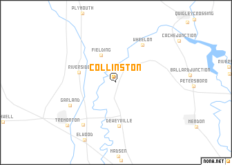 map of Collinston