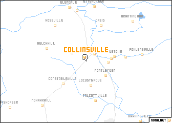 map of Collinsville