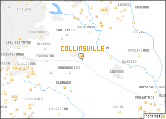 map of Collinsville